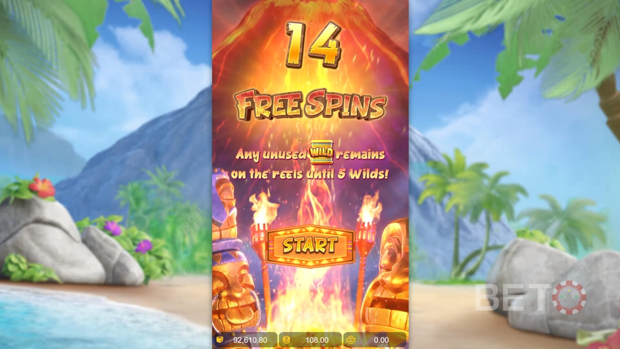 Win 2.500x je inzet in de Hawaiian Tiki gokkast online!