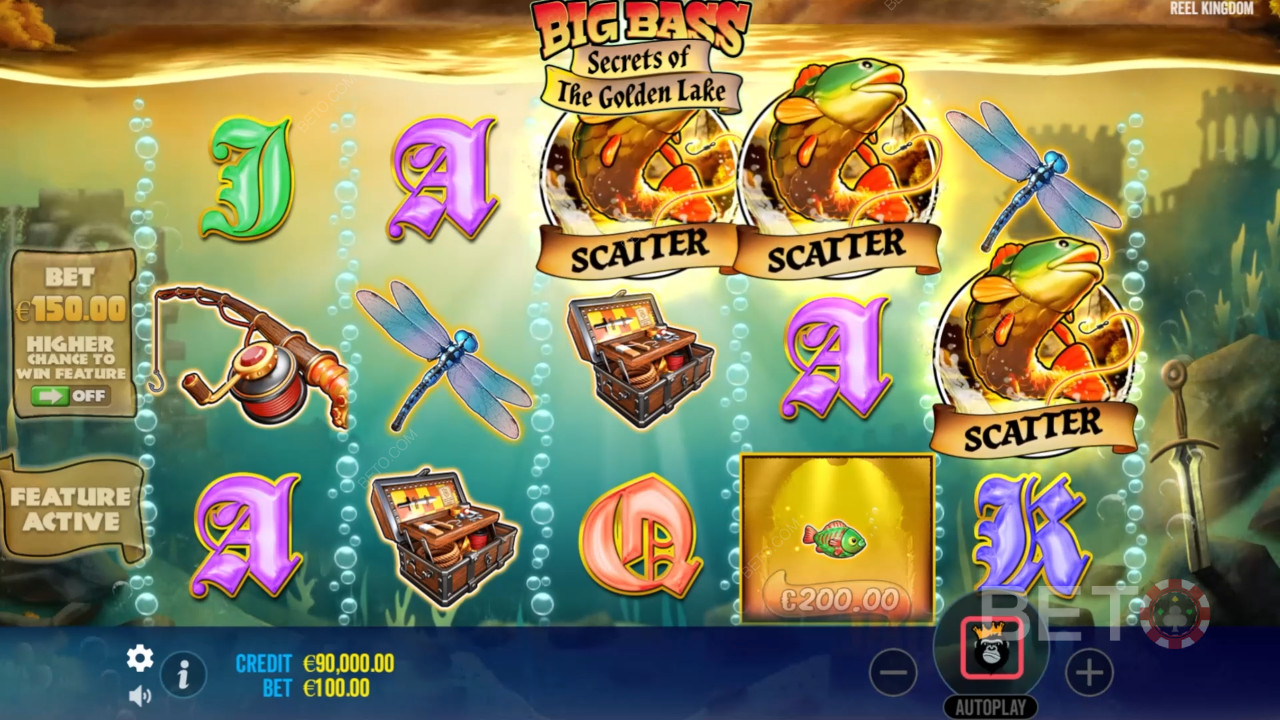 Big Bass Geheimen van het Gouden Meer Review door BETO Slots