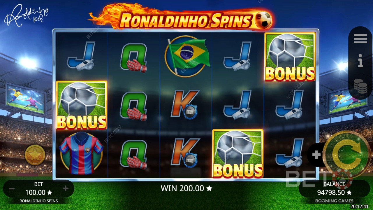 Ronaldinho Spins Gratis Spelen