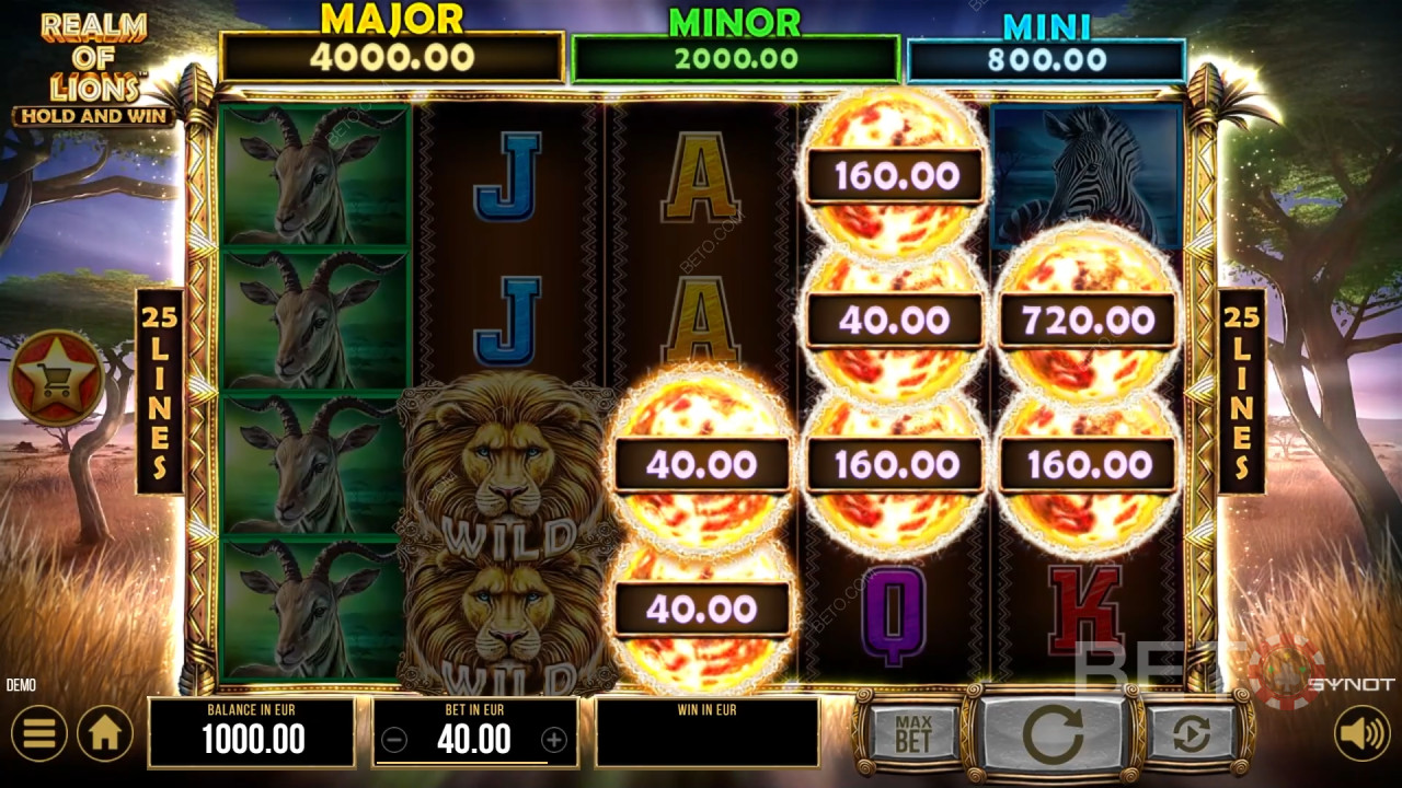Realm of Lions Review door BETO Slots