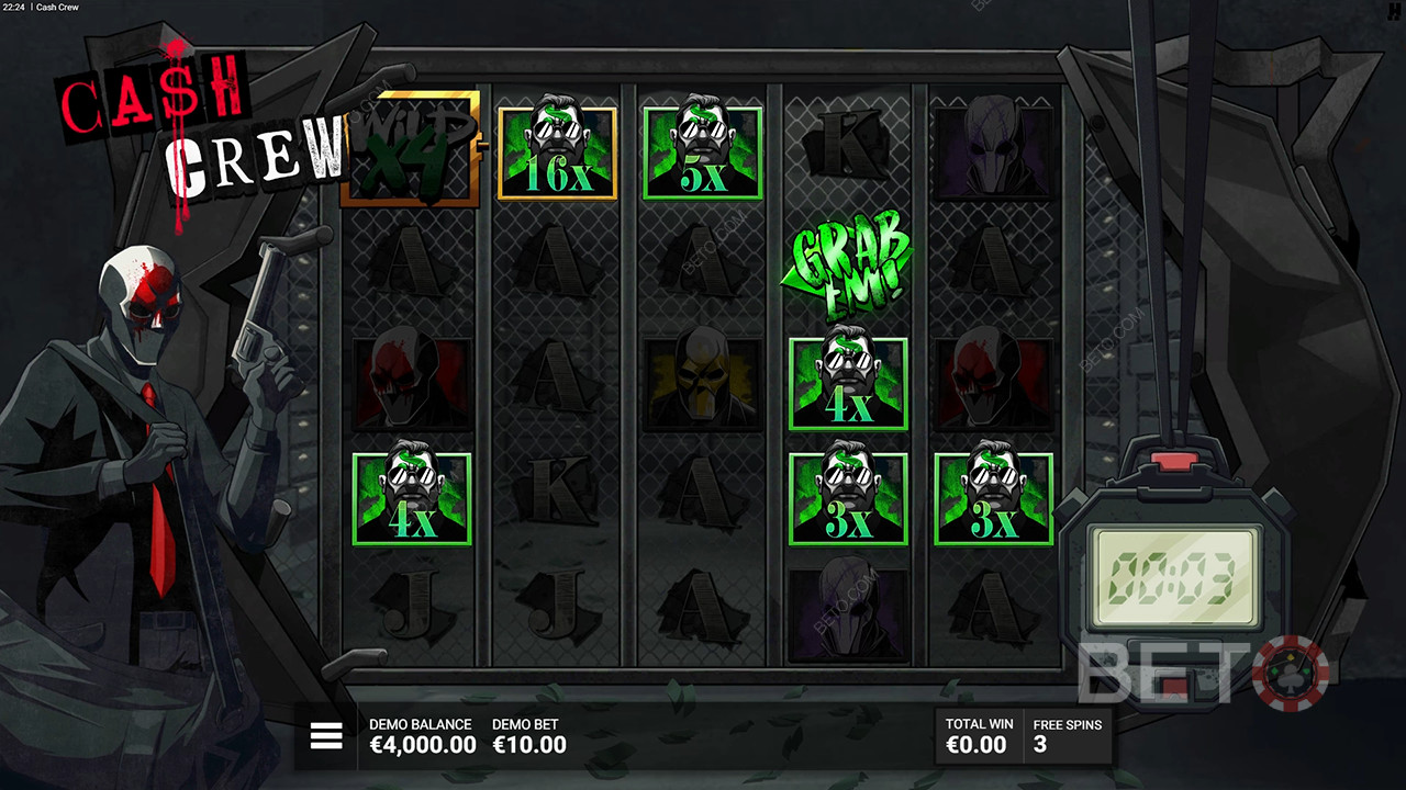 Cash Crew Beoordeling door BETO Slots