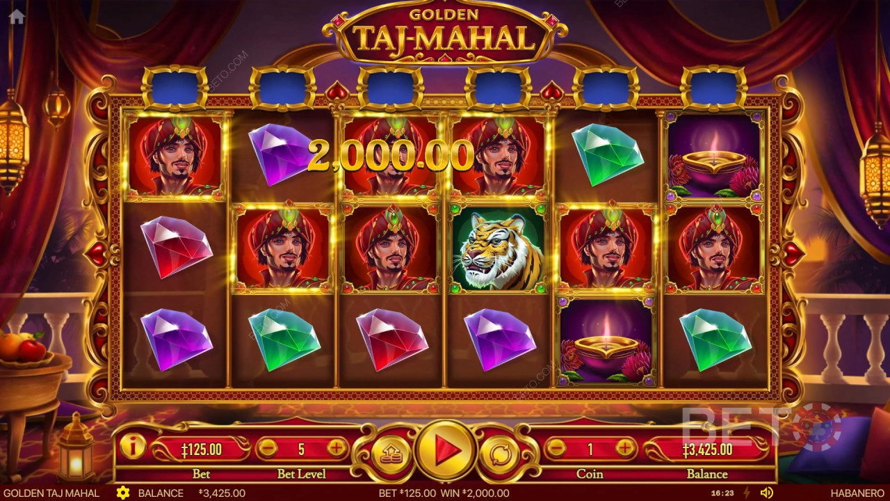 Golden Taj Mahal Gratis Spelen