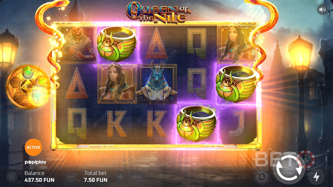 Queen of the Nile Beoordeling door BETO Slots