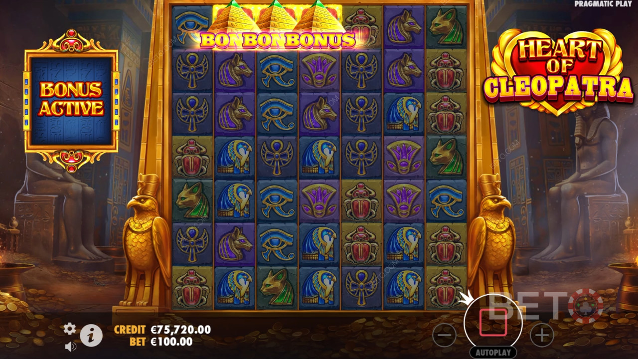 Hart van Cleopatra Review door BETO Slots