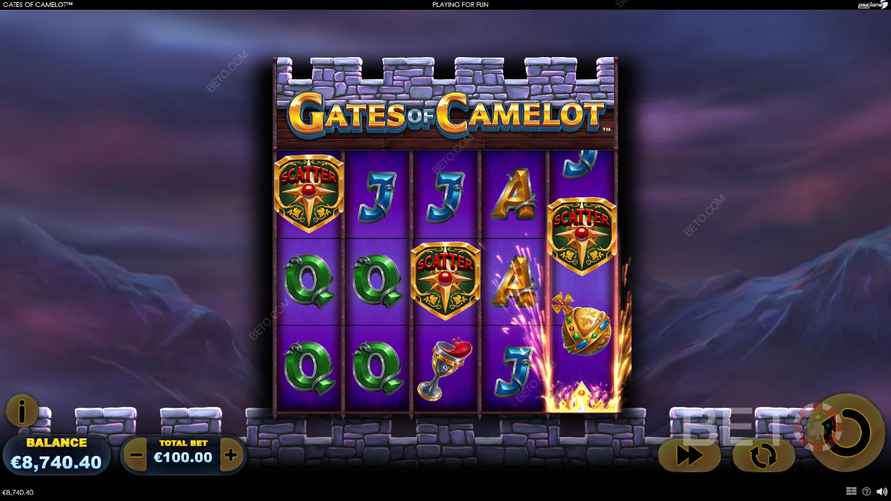 Poorten van Camelot Review door BETO Slots