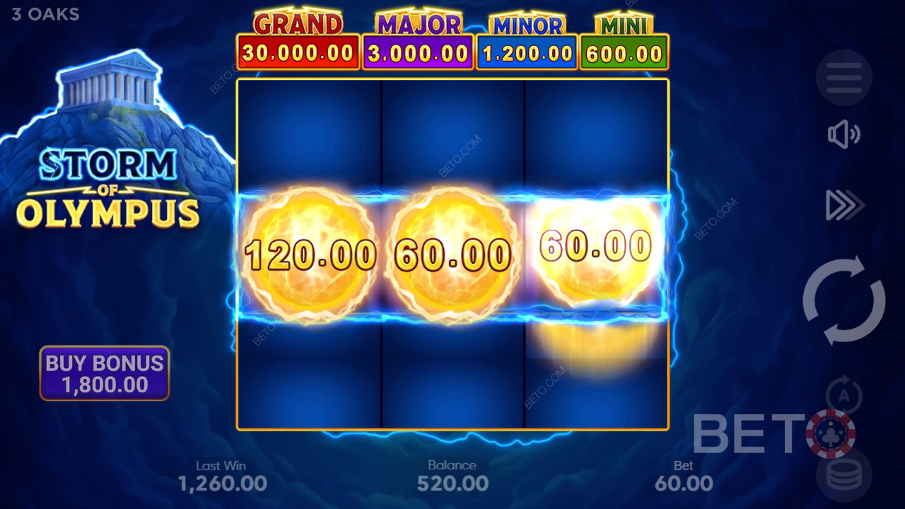 Storm of Olympus Gratis Spelen