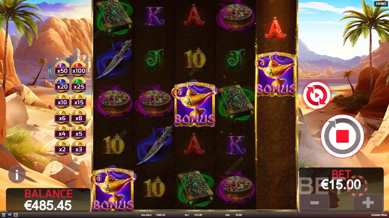 Arabian Wins Review door BETO Slots