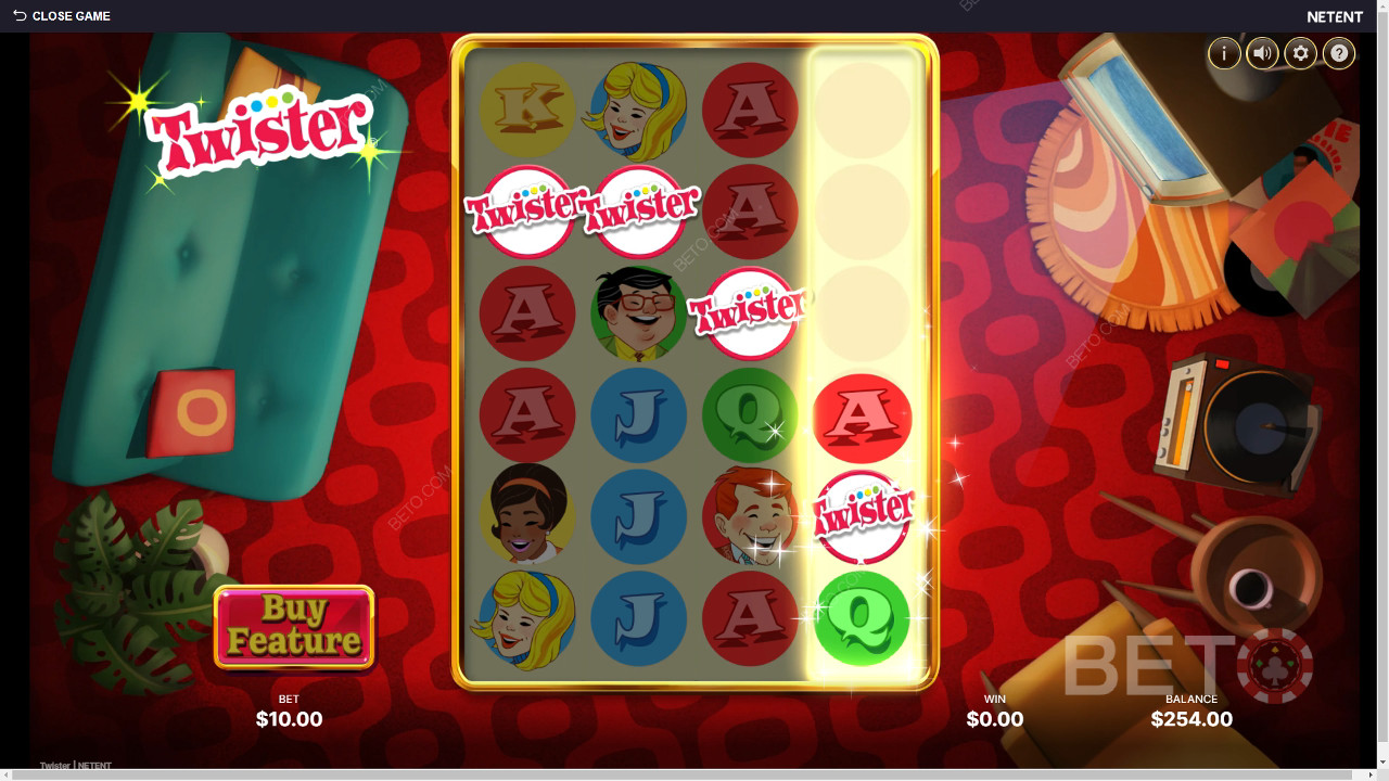 Twister Beoordeling door BETO Slots