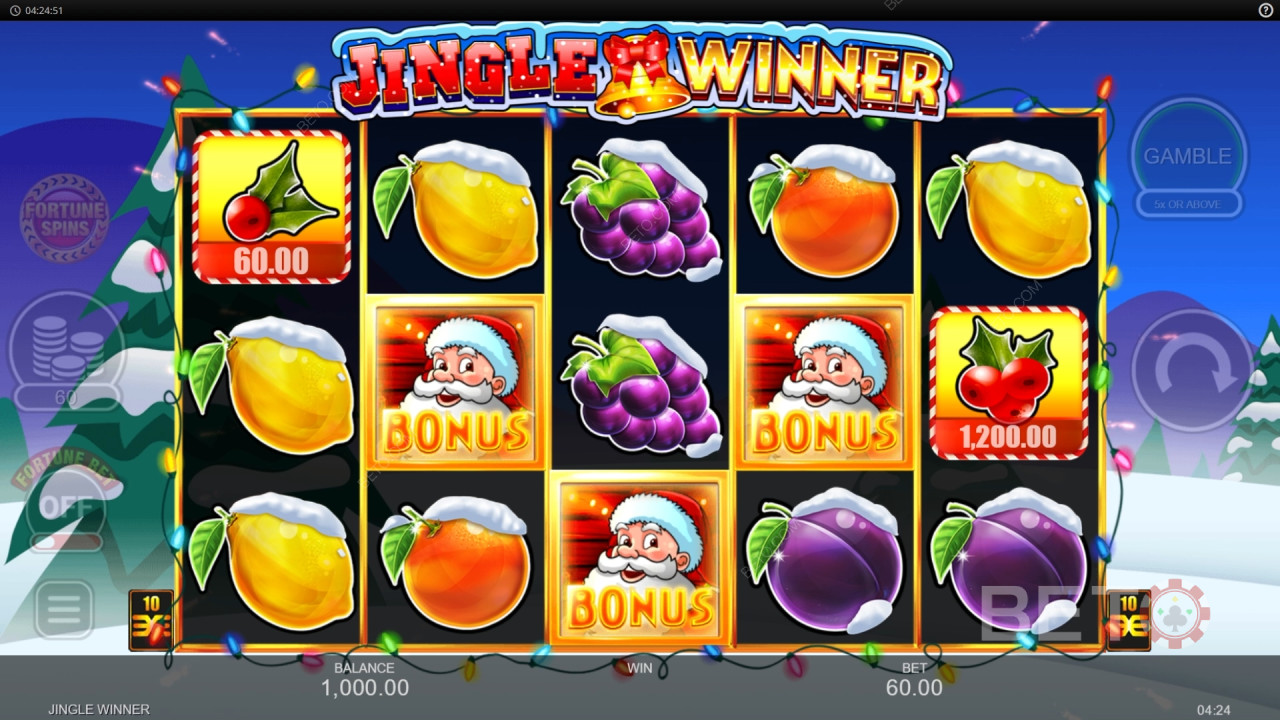 Jingle Winner Review door BETO Slots