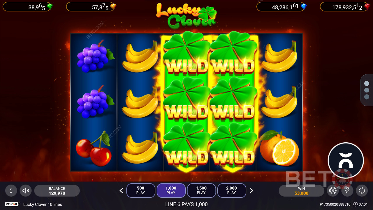 Lucky Clover (Popok Gaming) Gratis Spelen