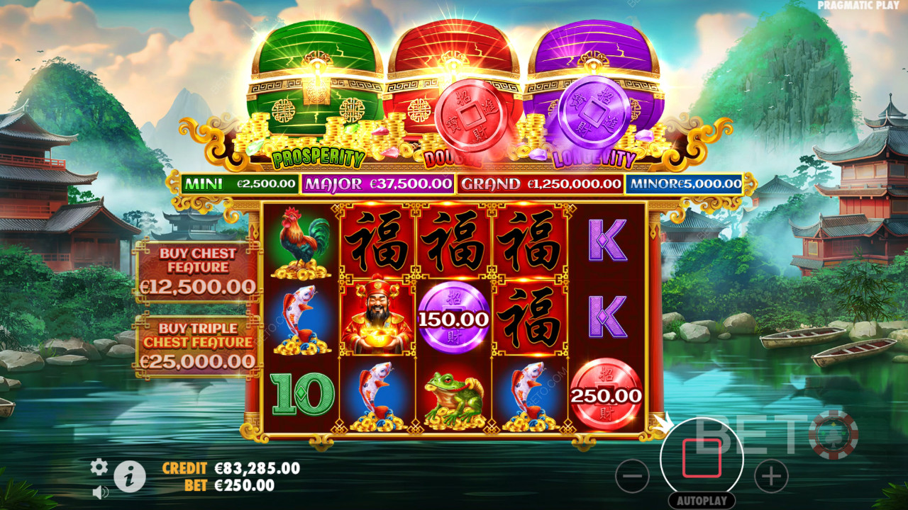 Chests of Cai Shen Gratis Spelen