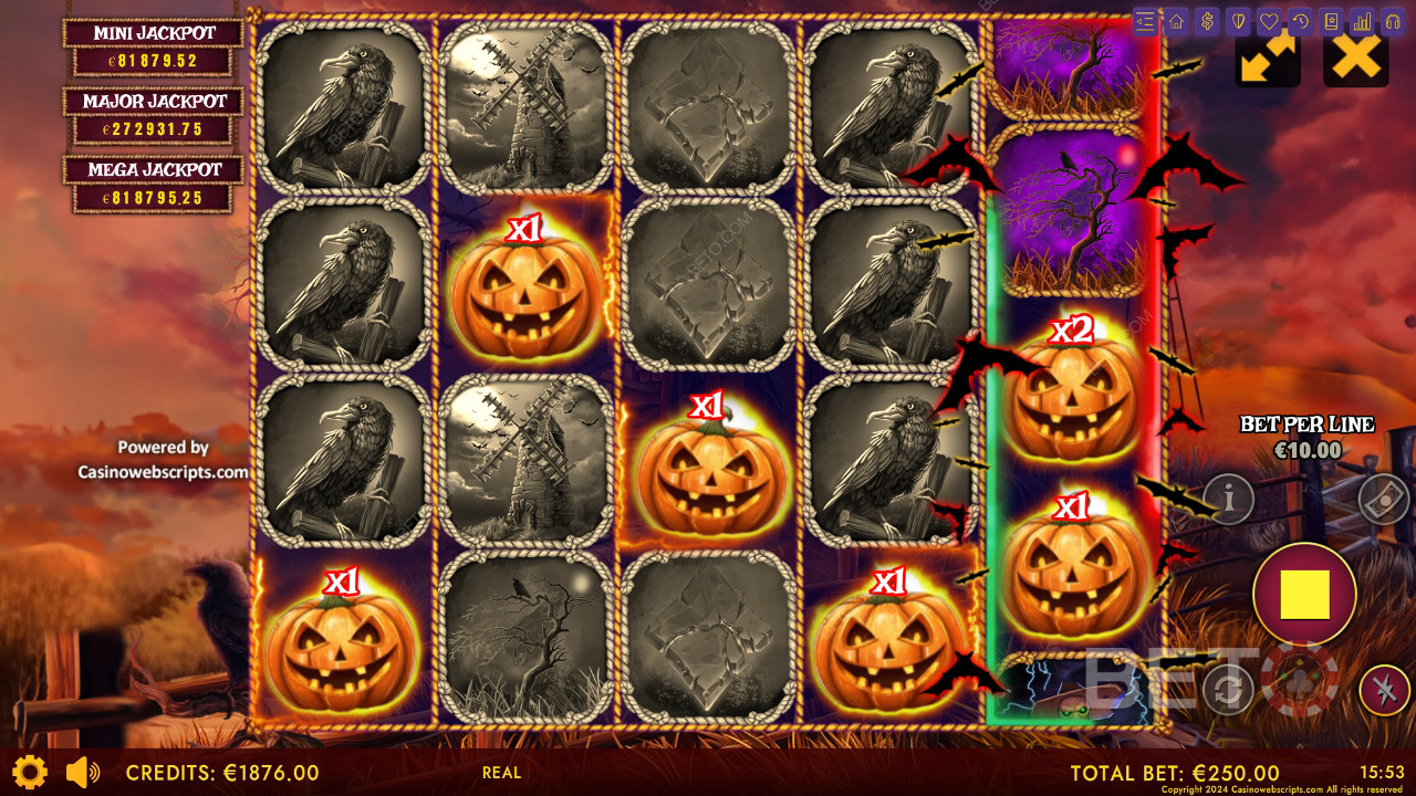 Haunted Haystacks - Spooky Hold and Win Gratis Spelen