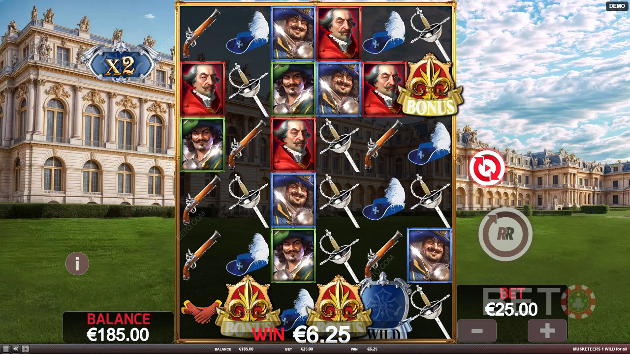 Musketeers 1 Wild for All Gratis Spelen