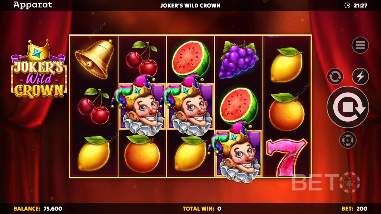 Joker's Wild Crown Gratis Spelen