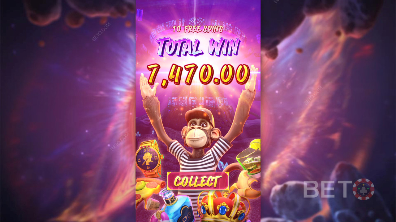 Win 10.000x je inzet in de Wild Ape #3258 Online Gokkast!