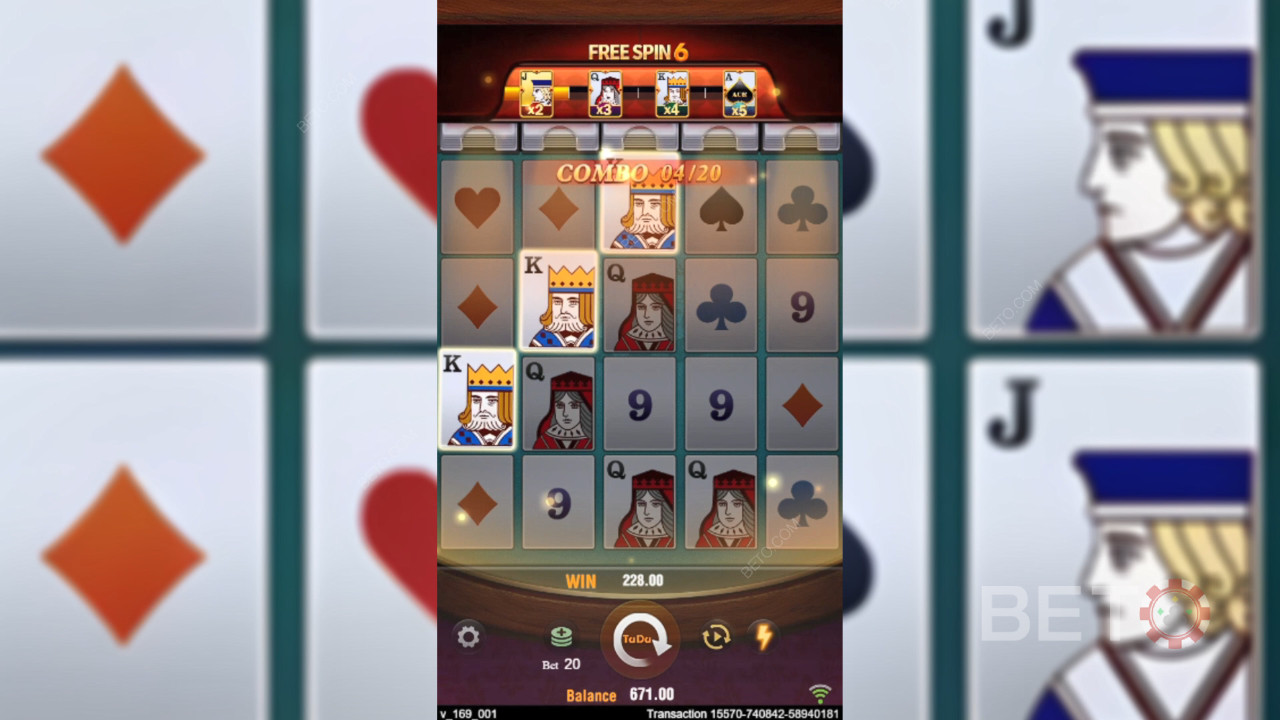 Hoe de Wild Ace van TaDa Gaming te spelen