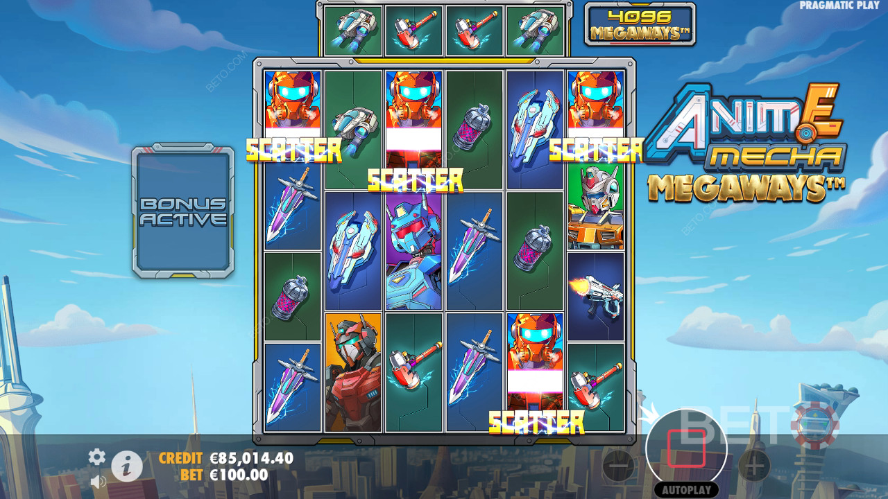 Anime Mecha Megaways Gratis Spelen