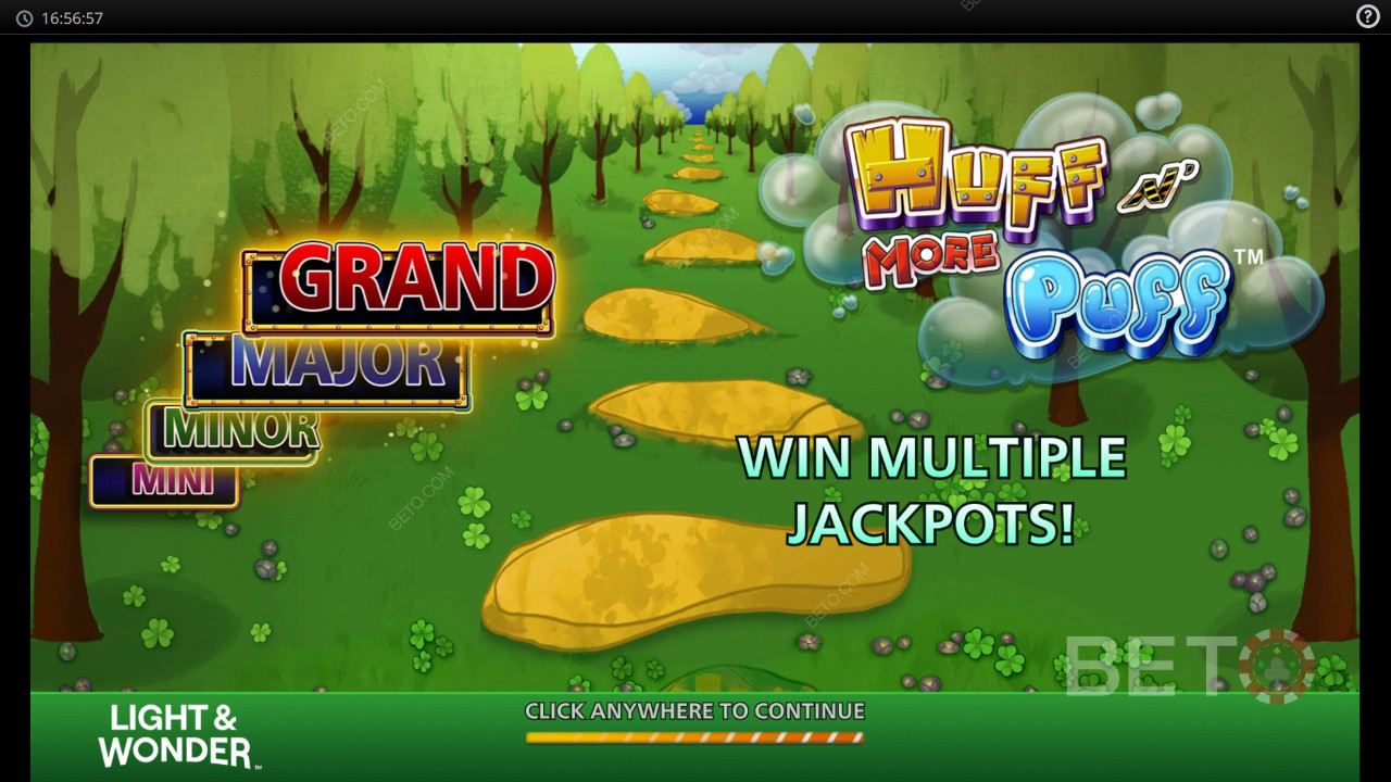 Win 5.000x je inzet in de Huff N