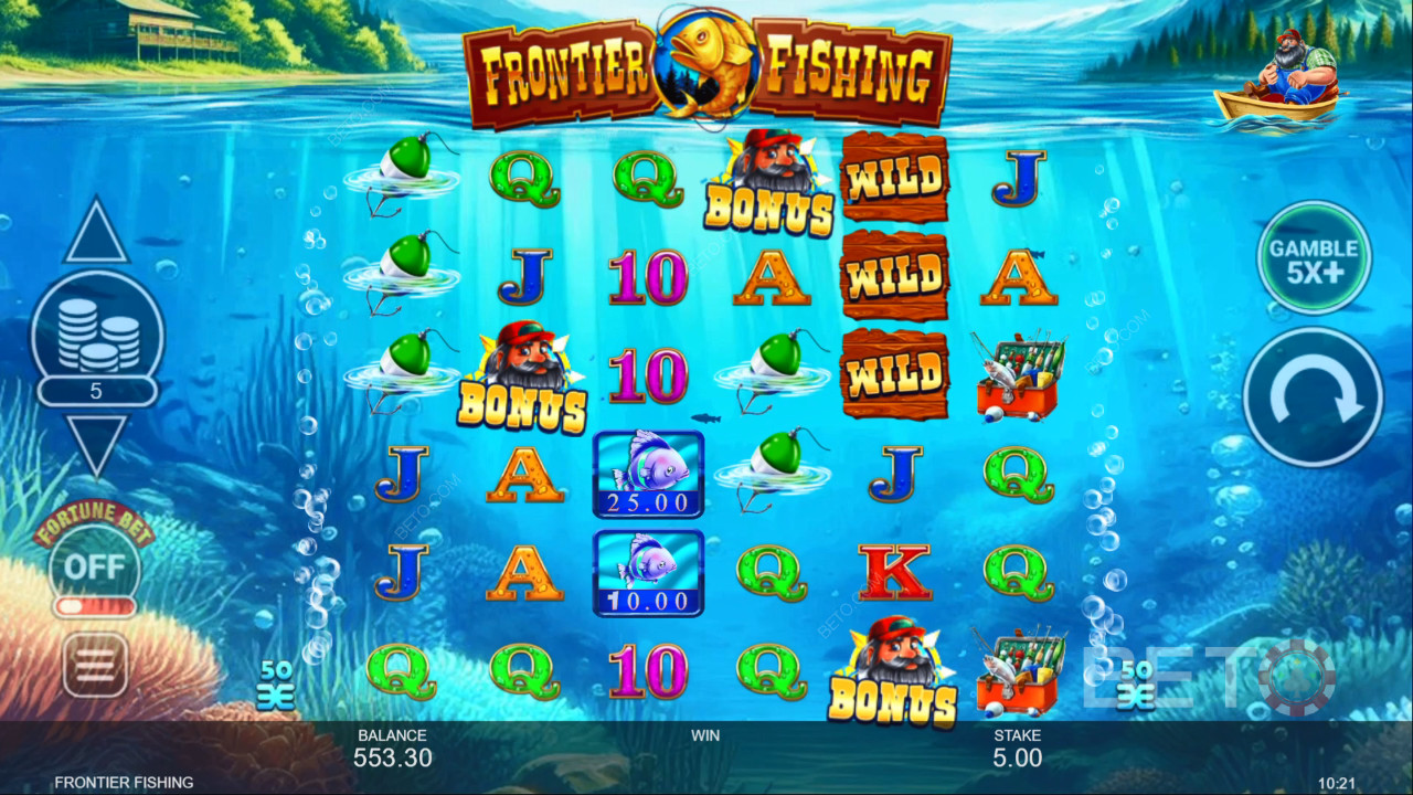 Grensgebied Vissen Review door BETO Slots