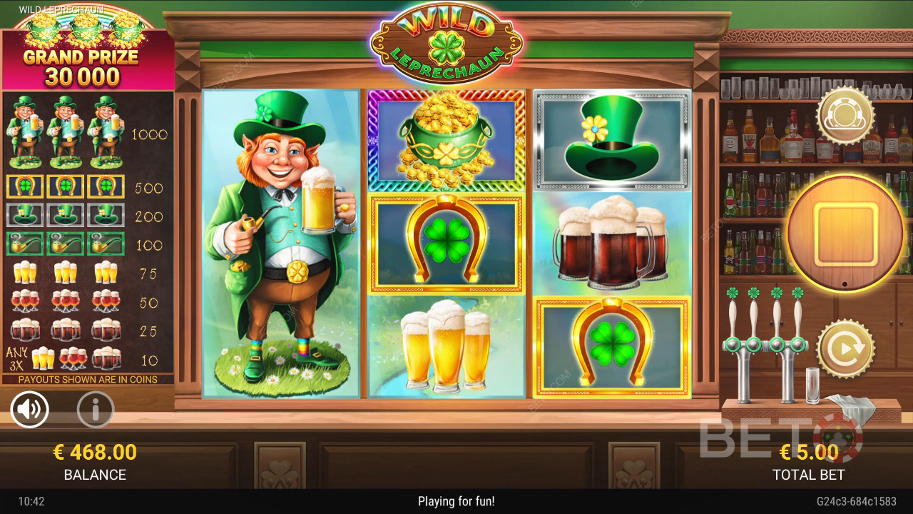 Wild Leprechaun (Reevo) Gratis Spelen