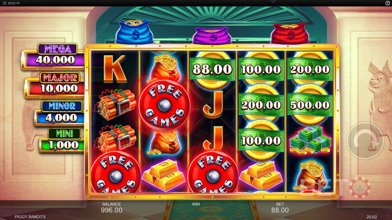 Piggy Bandits Gratis Spelen