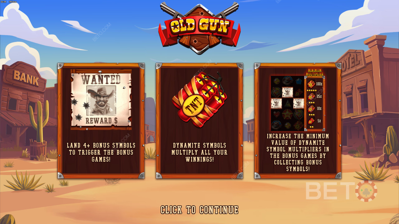 Bonusfuncties uitgelegd in Old Gun door Backseat Gaming