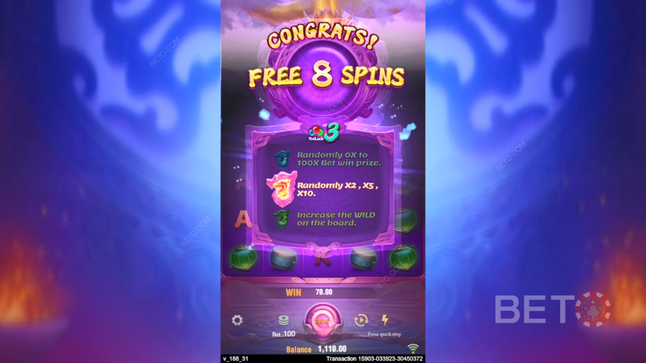Bonusfuncties uitgelegd in 3 Pot Dragons van TaDa Gaming