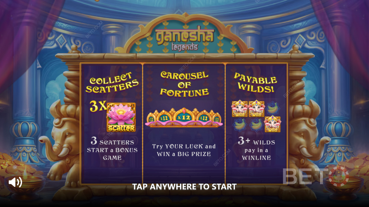 Bonusfuncties uitgelegd in Ganesha Legends door Gamebeat
