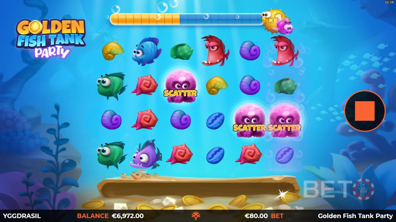 Golden Fish Tank Party Gratis Spelen