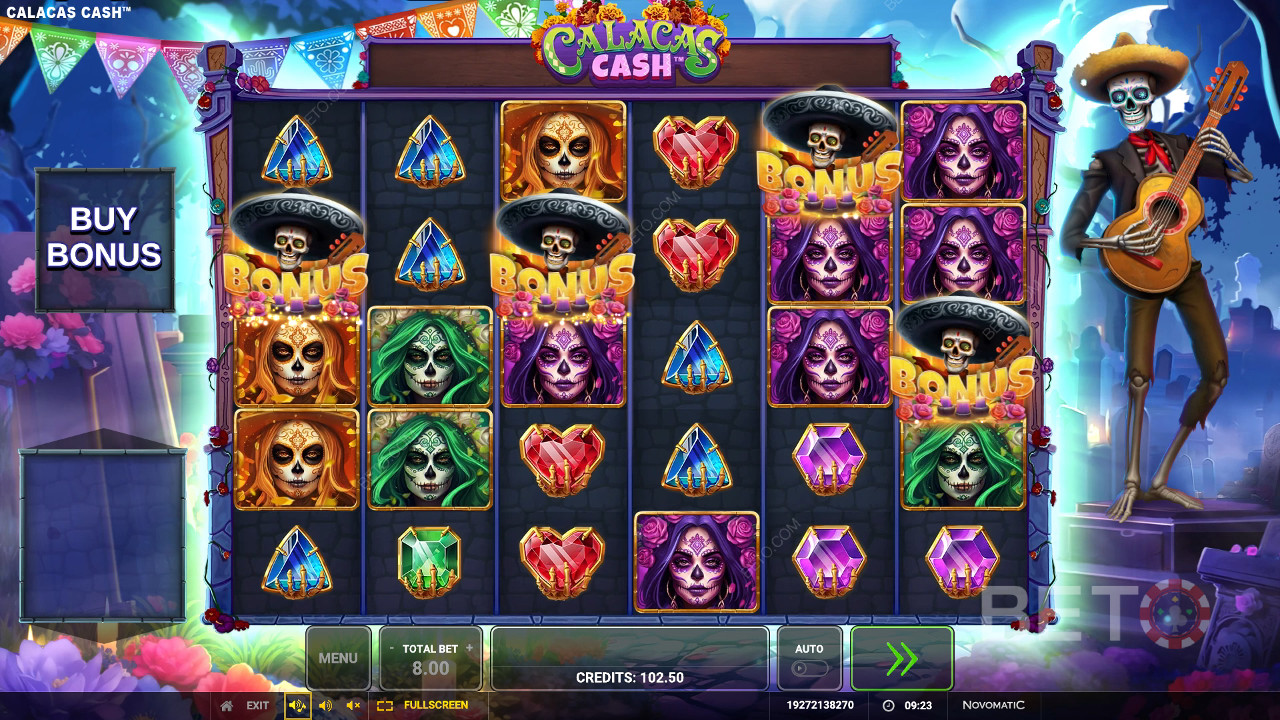 Calacas Cash Beoordeling door BETO Slots