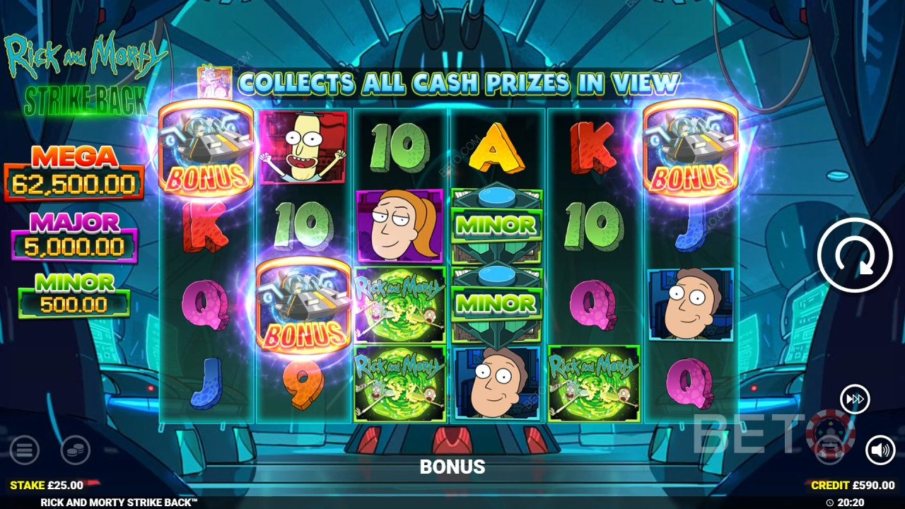 Rick And Morty Strike Back Review door BETO Slots