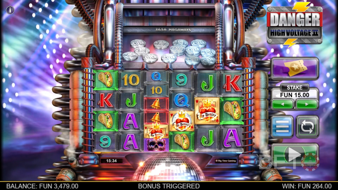Gevaar! Hoogspanning 2 Review door BETO Slots