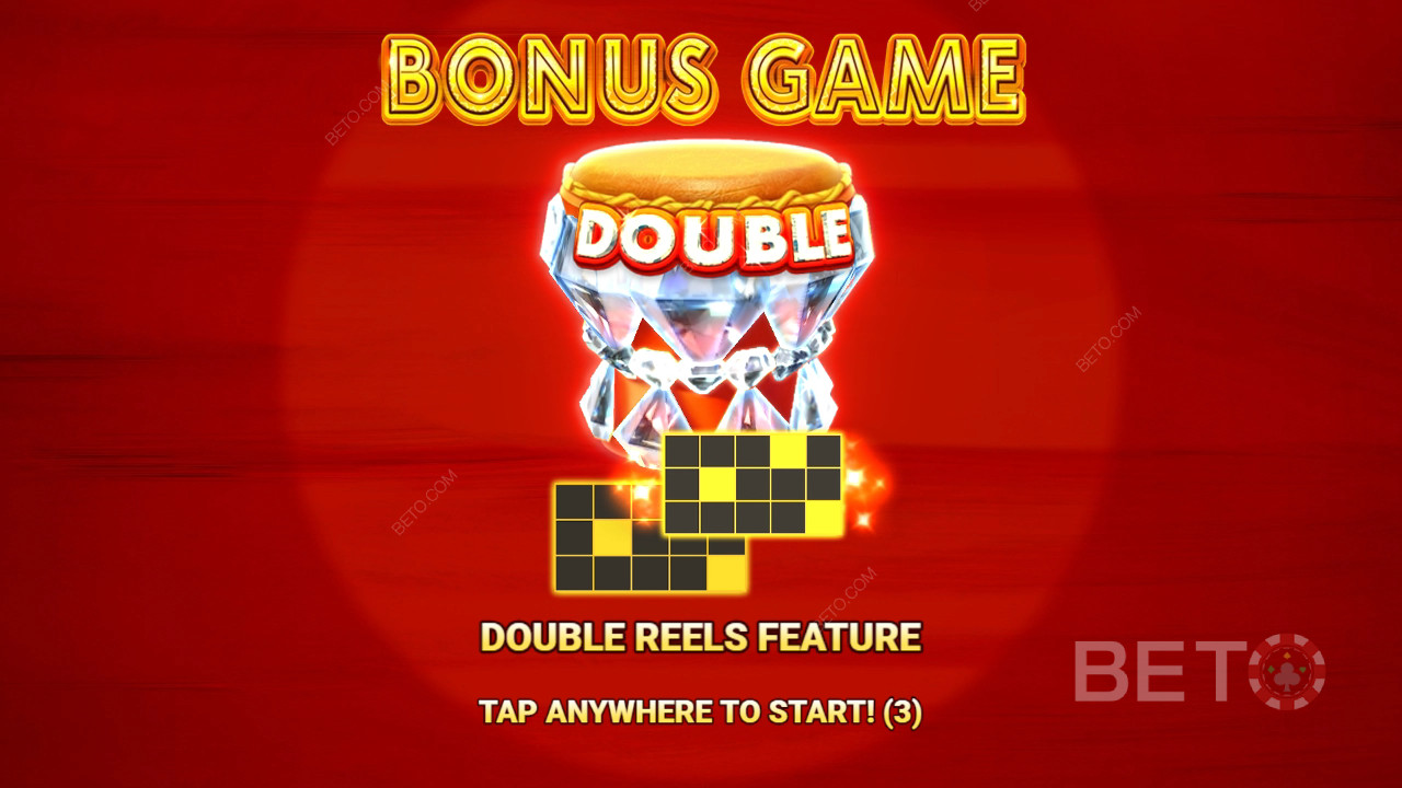 Bonusfuncties uitgelegd in 3 African Drums door 3 Oaks Gaming