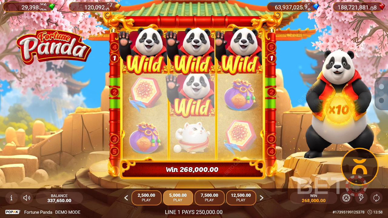 Fortune Panda (Popok Gaming) Gratis Spelen