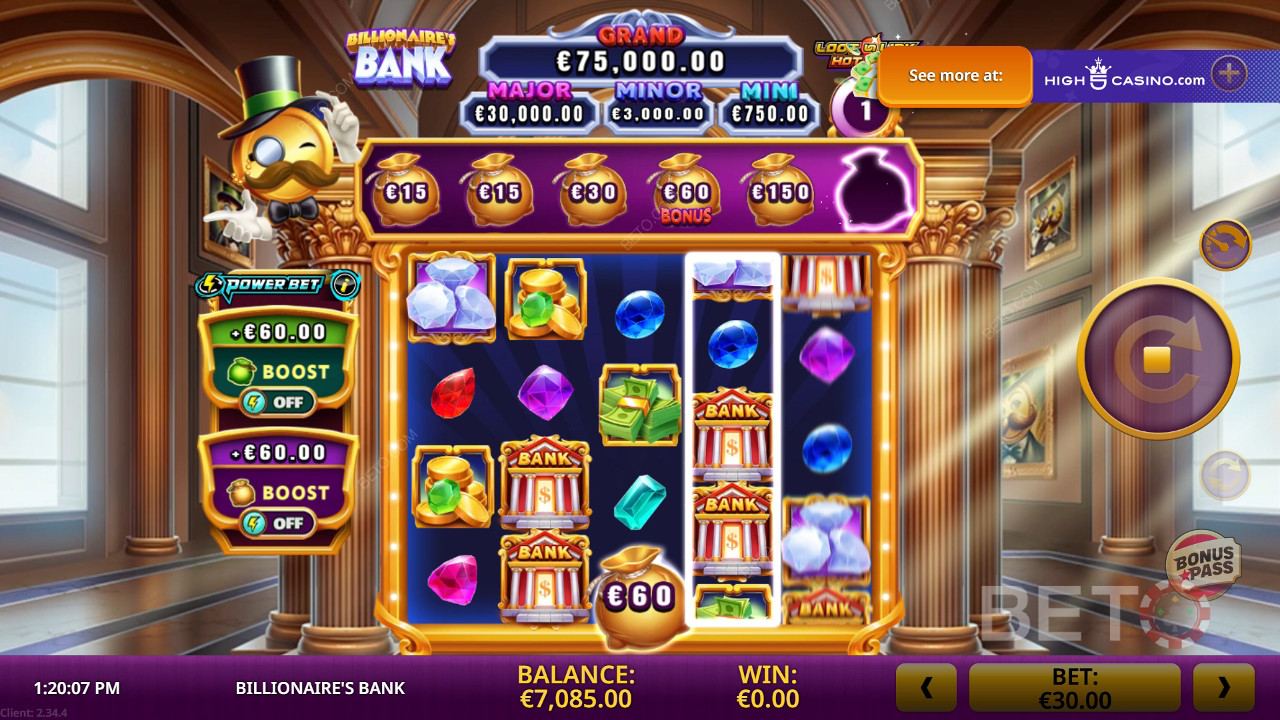 Billionaire's Bank Gratis Spelen