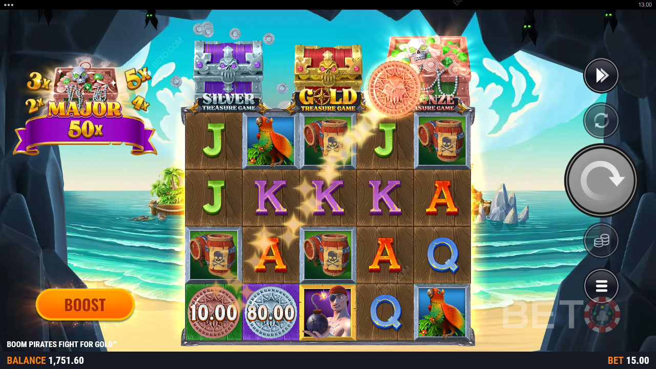 Boom Pirates Fight For Gold Review door BETO Slots