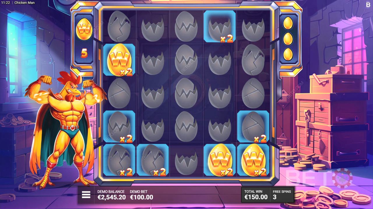 Hoe speel je de Chicken Man van Backseat Gaming?