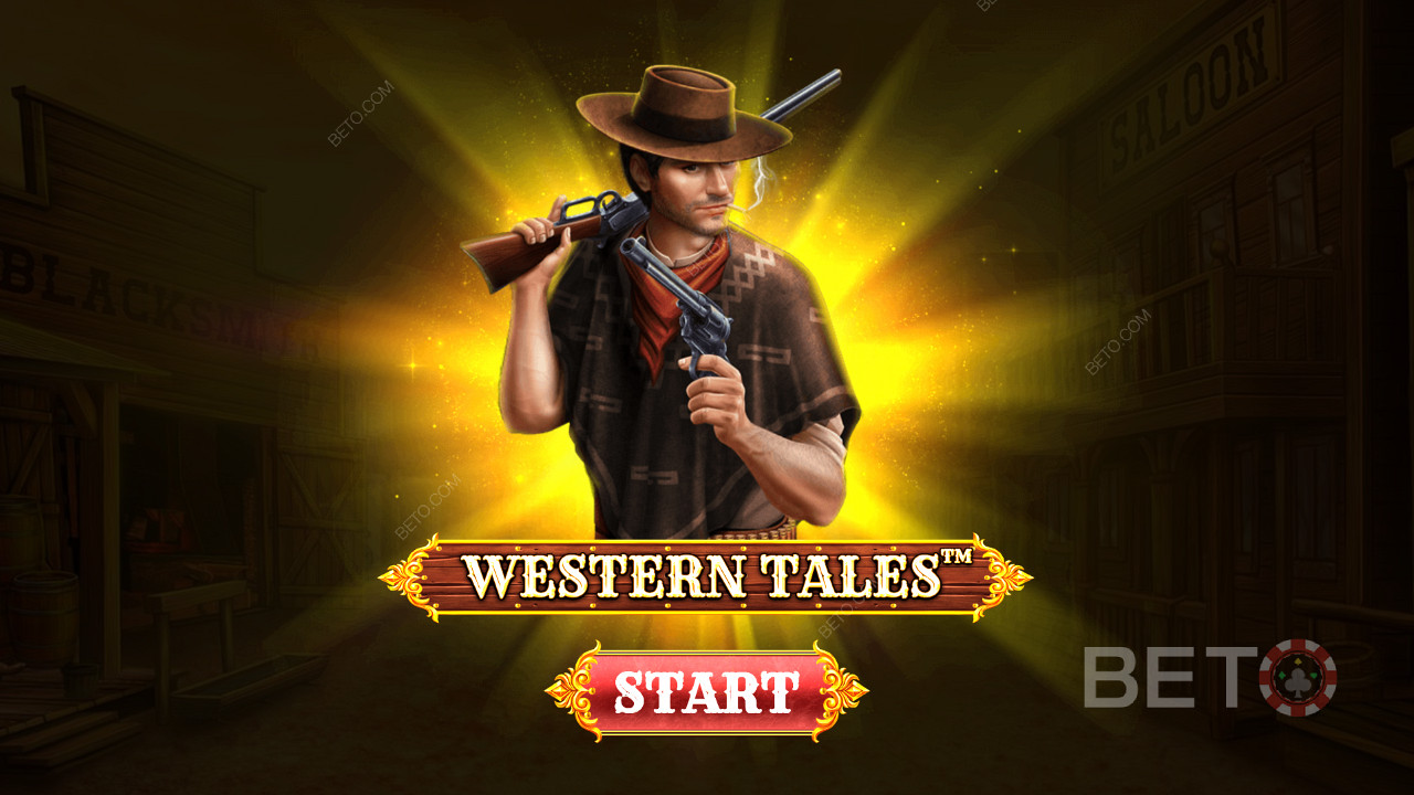 Laad je geweren voor een knallende bonanza onder revolverhelden in de slot Western Tales