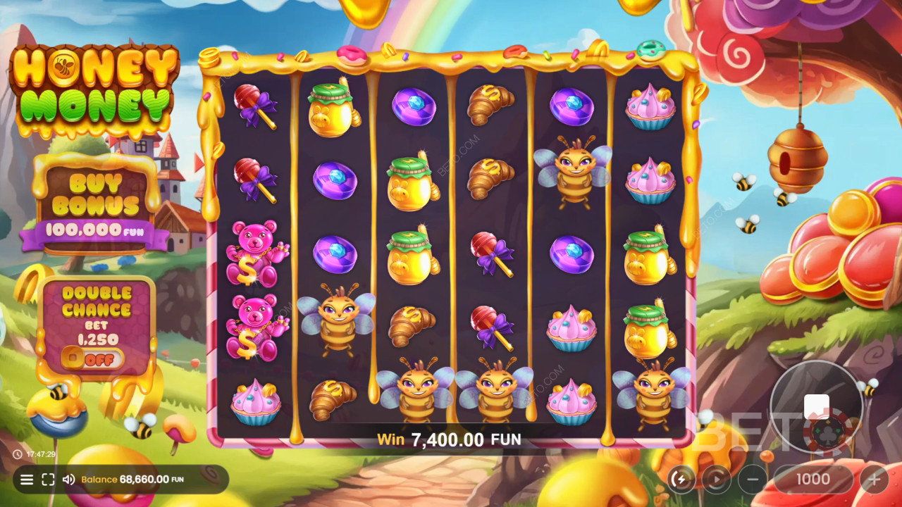 Honey Money Review door BETO Slots