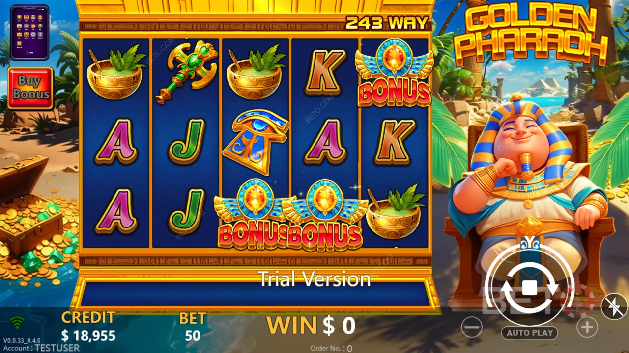 Golden Pharaoh Gratis Spelen