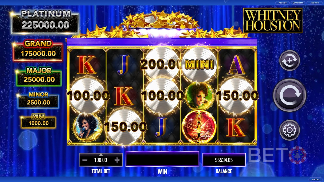 Whitney Houston Beoordeling door BETO Slots