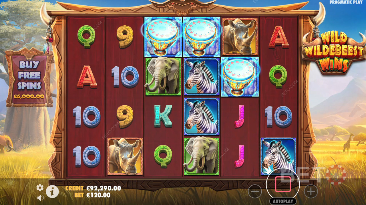 Wild Wildebeest Wins Gratis Spelen