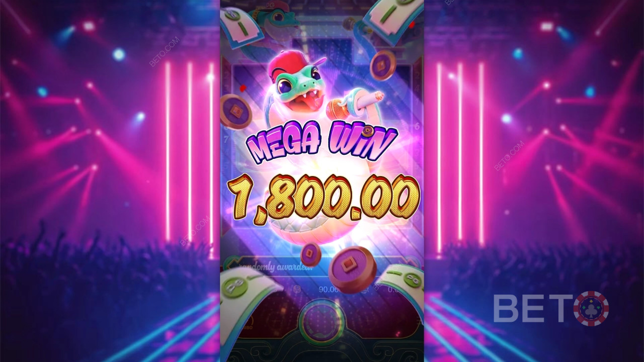 Win 5.000x je inzet in de Fortune Snake gokkast!