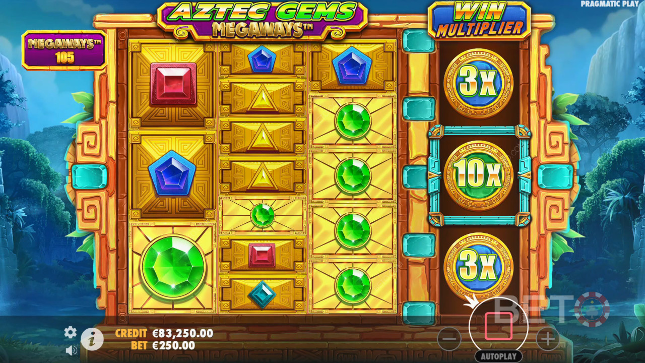 Aztec Gems Megaways Beoordeling door BETO Slots