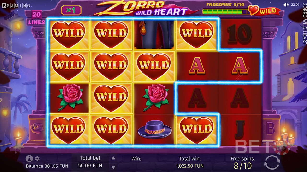 Wild Hearts op Zorro Wild Heart
