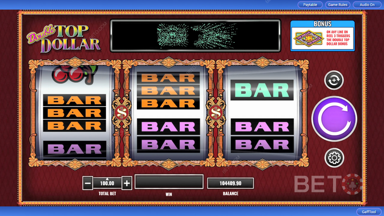 Double Top Dollar Gratis Spelen