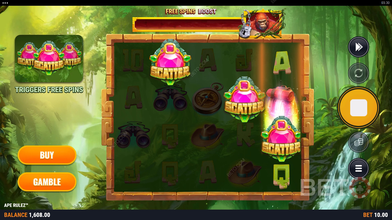 Ape Rulez Review door BETO Slots