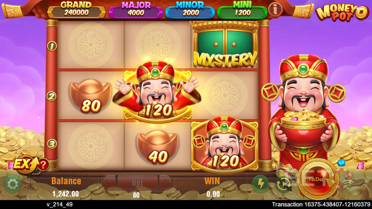 Geldpot Beoordeling door BETO Slots