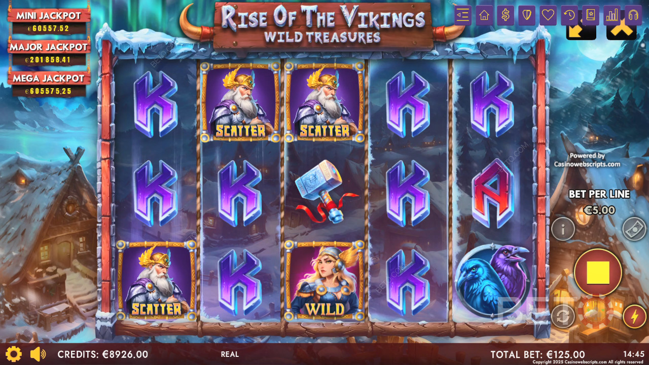 Opkomst van de Vikingen - Wild Treasures Review door BETO Slots
