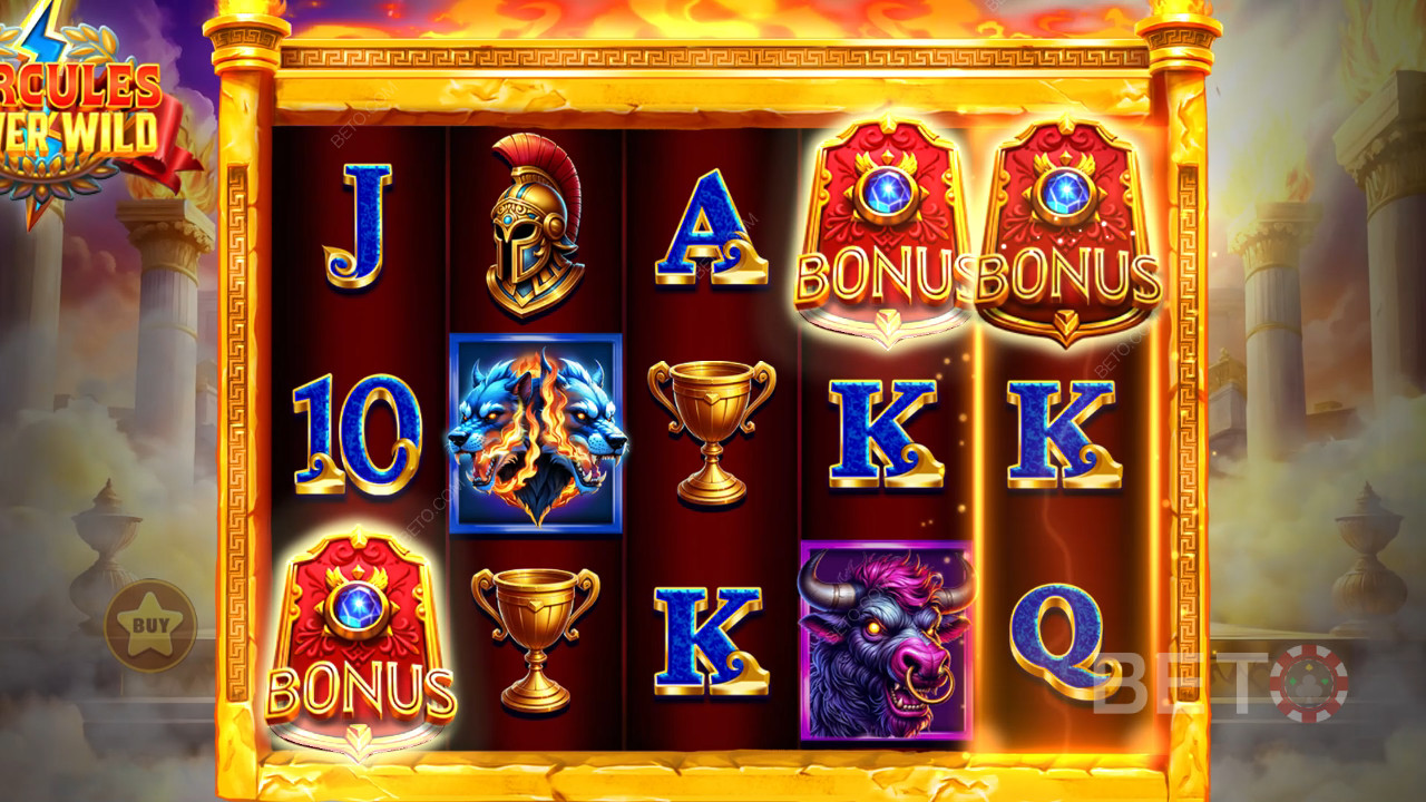 Hercules Power Wild Review door BETO Slots